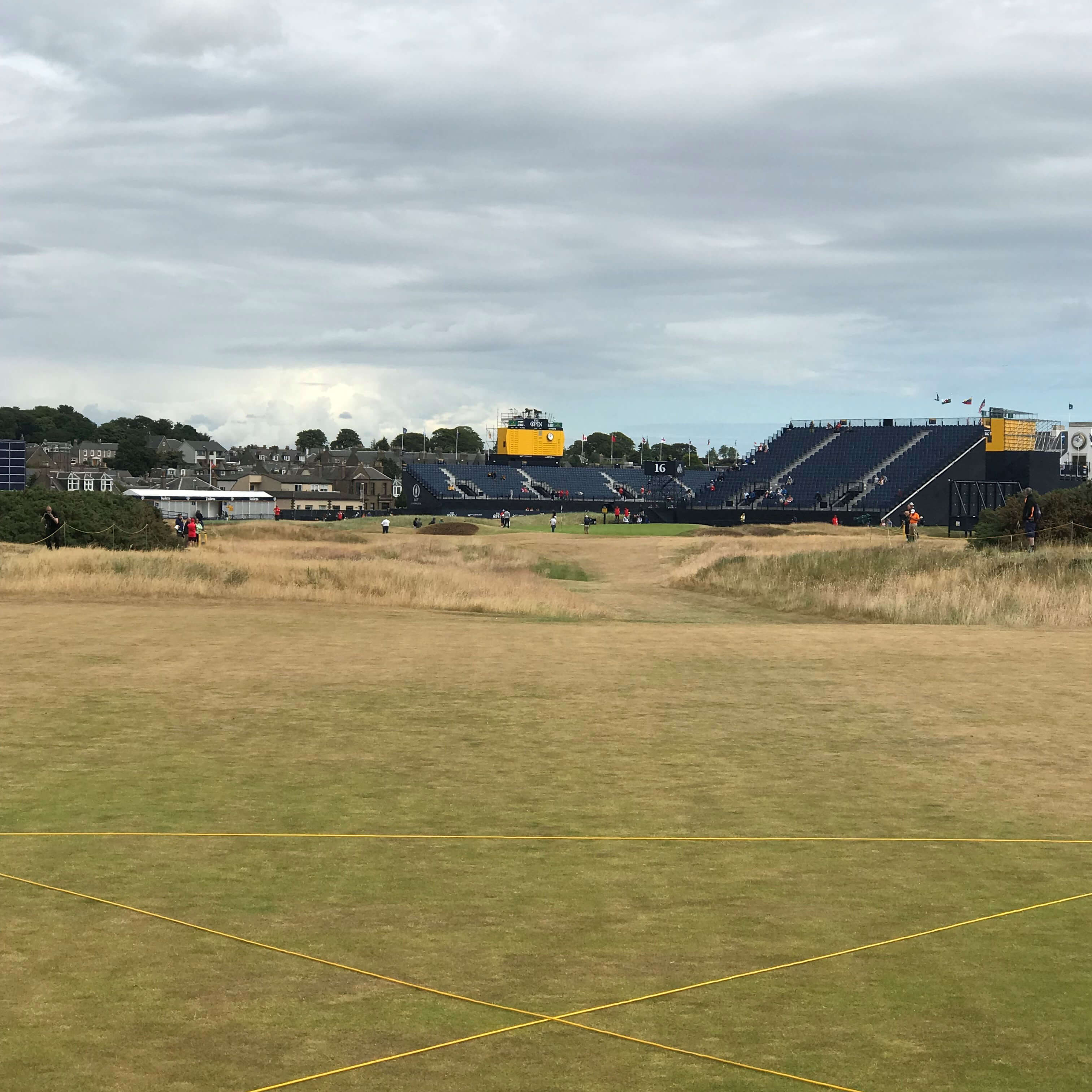16th short hole Carnoustie